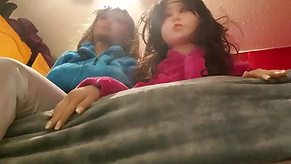 Dads Teach Sex &lpar;Part 1&sol;3&rpar; - Step Daughter Taught To Swell up Cock